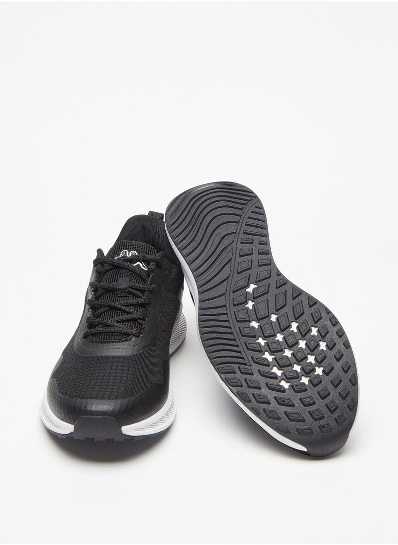 Kappa - Men's Logo Print Low-Ankle Sneakers with Lace-Up Closure - Image 1