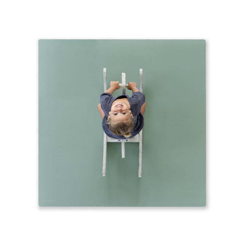 Toddlekind Playmat -Classic Foam Play Mat- 4 x 4 feet Premium Quality Foam Play Mat for Babies/Toddlers, Stylish, Non-Toxic, Odorless, Moss - Image 1