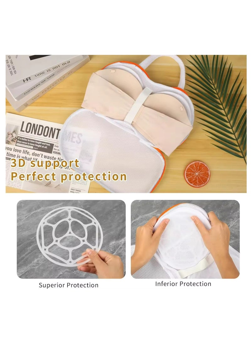 Anti-Deformation Bra Washing Mesh Bag Machine-Wash Special Polyester Laundry Bag Cleaning Bra Underwear Sports Bra  - Image 4