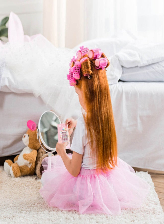 DOUBORQ 84Pcs 7 Days Cute Design Nail Tips for Children Press On False Nails Set Manicure DIY - Image 4