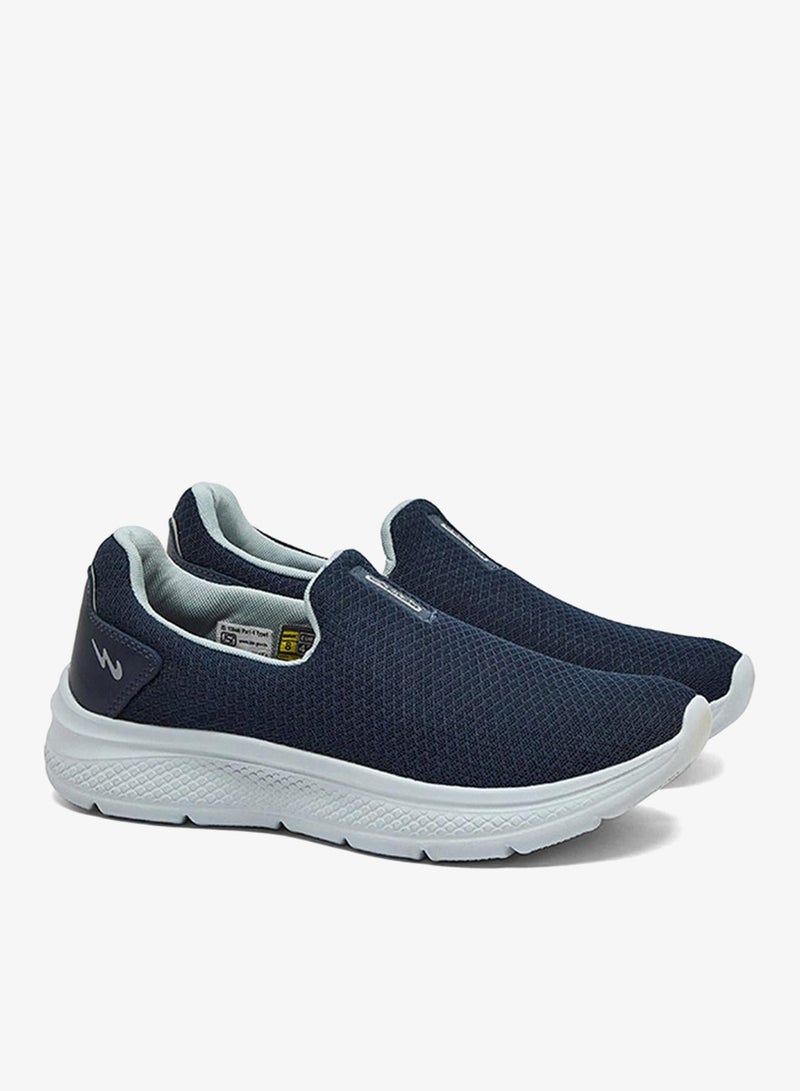 CAMPUS Men Oxyfit Advance Nitro Fly Advance Memory Slip-On Walking Shoes-Navy - Image 3