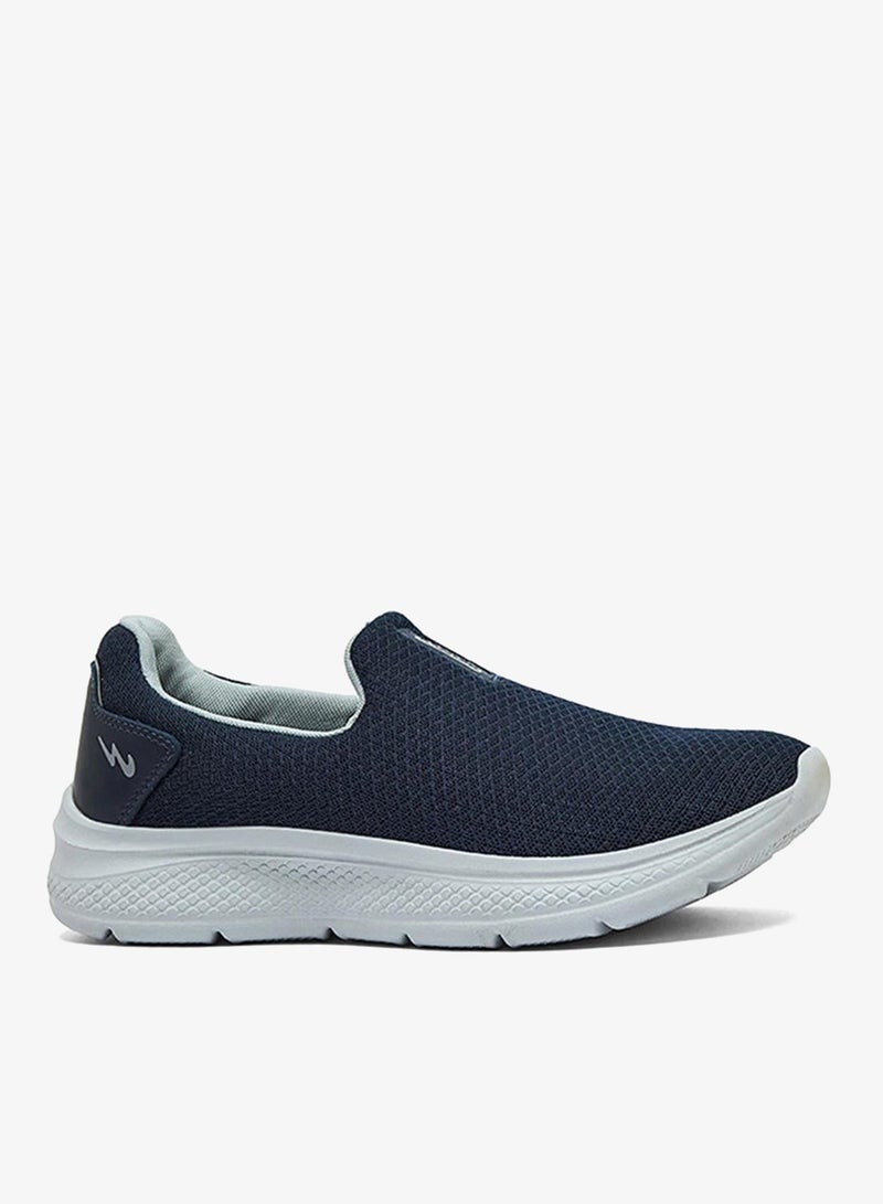 CAMPUS Men Oxyfit Advance Nitro Fly Advance Memory Slip-On Walking Shoes-Navy - Image 1