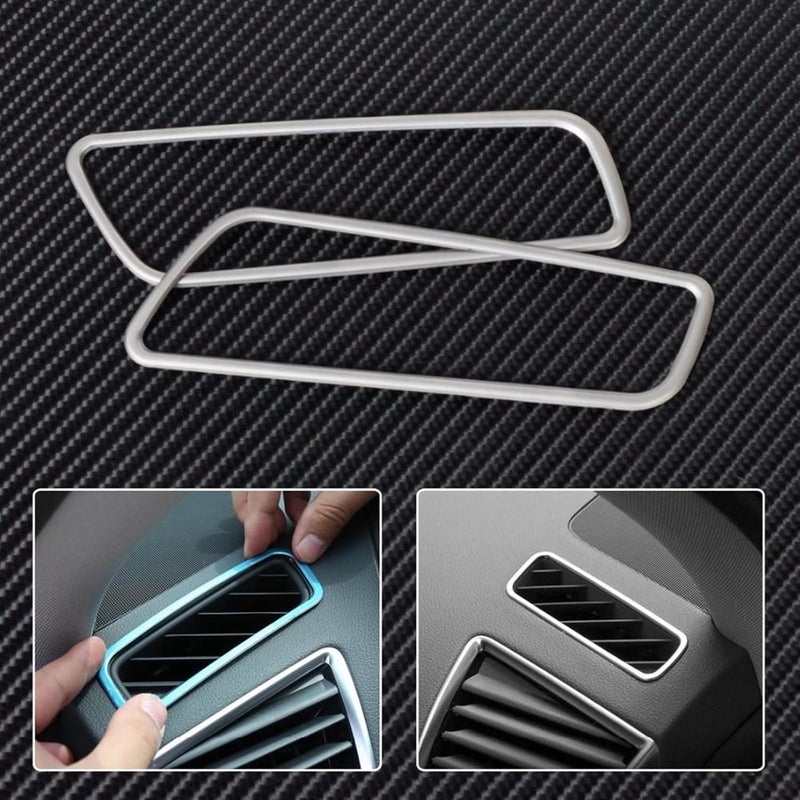 QASULER Chrome Air Condition Vent Outlet Trim for Q5 - Image 4