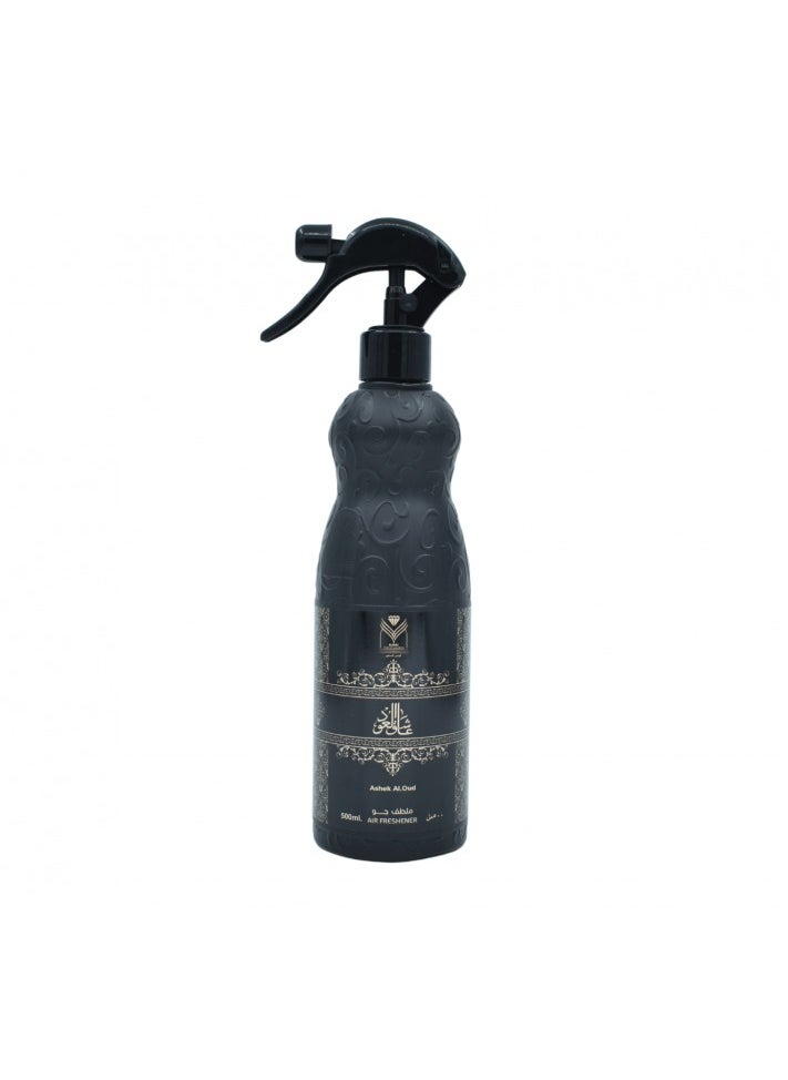 الماس للعطور معطر منزل عاشق العود شفاف 480ملليلتر  - Image 2