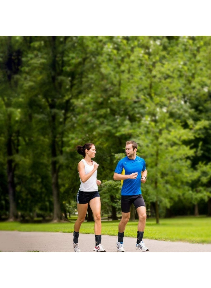 دعامة الكاحل، دعامة دعم الكاحل لالتواء الكاحل، دعامة الكاحل للرجال والنساء، دعامة الكاحل لالتواء الكاحل لكرة السلة وكرة القدم والكرة الطائرة - L - Image 5