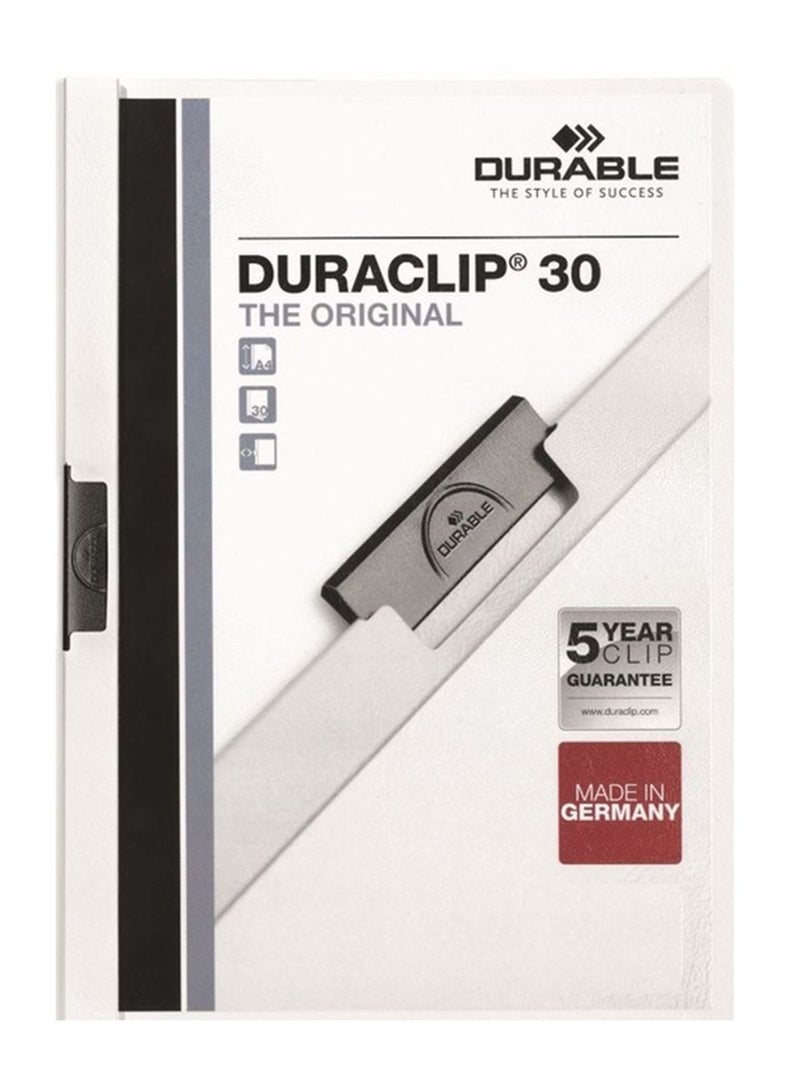Durable 10-Piece Duraclip Clip Folder Multicolour - Image 2