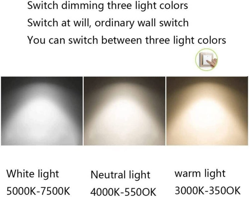 Blue LED Flush Mount Ceiling Light Three Color Dimmable Nordic Minimalist Round Lamp For Hallway Balcony Entry - Image 4