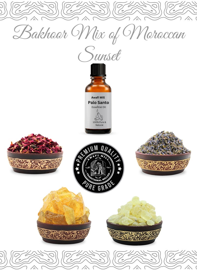 Awafi Mill - AWAFI MILL Moroccan Sunset Bakhoor Mix – Specially Created Incense for a Soothing and Exotic Fragrance - Image 1