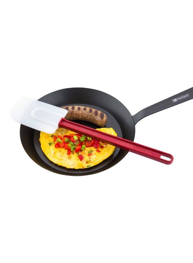 Restaurantware Met Lux 16 Inch Rubber Spatula, 1 Flat Baking Spatula - Flexible, Dishwasher-Safe, Red Rubber Cooking Spatula, Heat-Resistant, For Mixing Or Scraping - Image 2