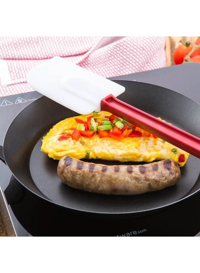 Restaurantware Met Lux 16 Inch Rubber Spatula, 1 Flat Baking Spatula - Flexible, Dishwasher-Safe, Red Rubber Cooking Spatula, Heat-Resistant, For Mixing Or Scraping - Image 3