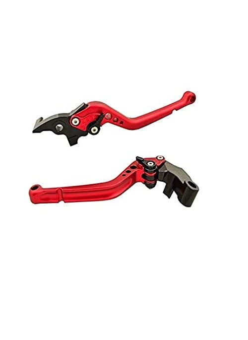AOW ATTRACTIVE OFFER WORLD Aow Atractive Offer World R15 V3 NonABS Only NOT for V1 and V2 Adjustable Brake Clutch Lever Red  - Image 5