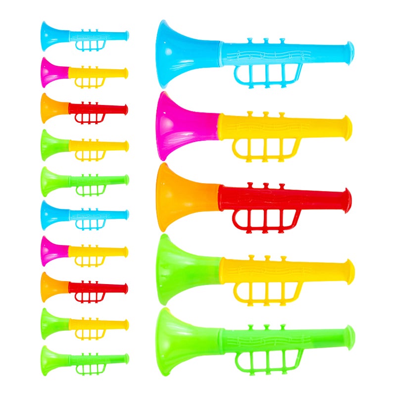 30Pcs Children Little Trumpet Toys Blowing Horn Toys Funny Instrument Toys - Image 1