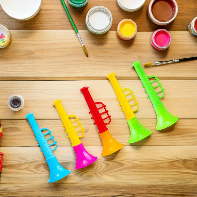 30Pcs Children Little Trumpet Toys Blowing Horn Toys Funny Instrument Toys - Image 5