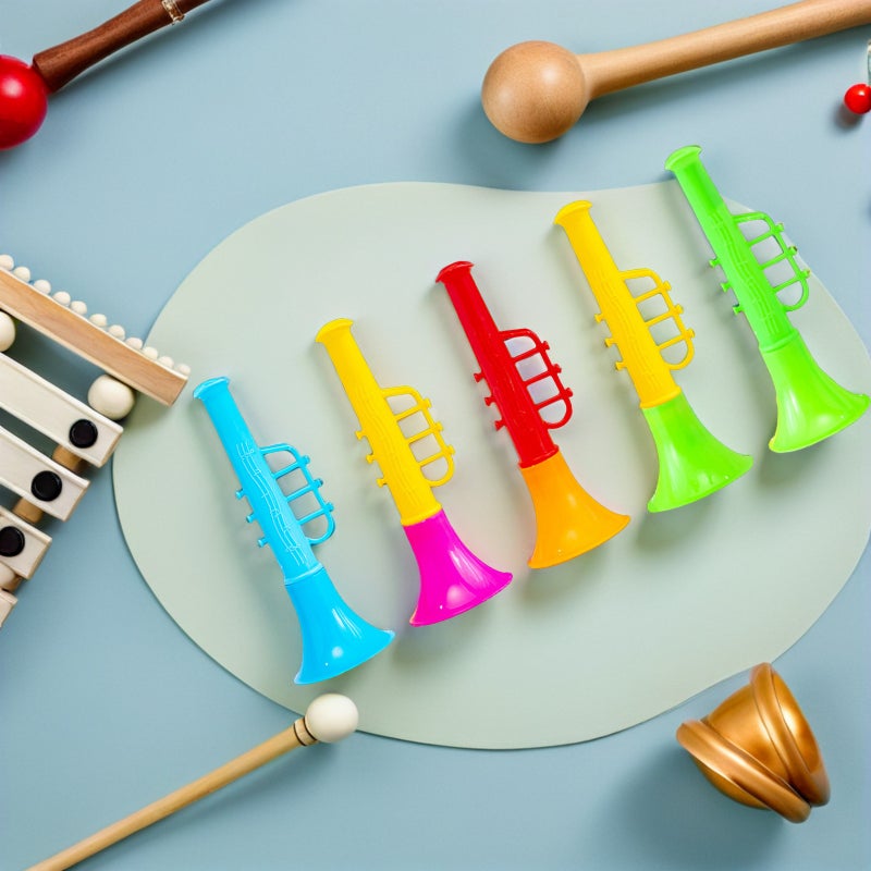 30Pcs Children Little Trumpet Toys Blowing Horn Toys Funny Instrument Toys - Image 4