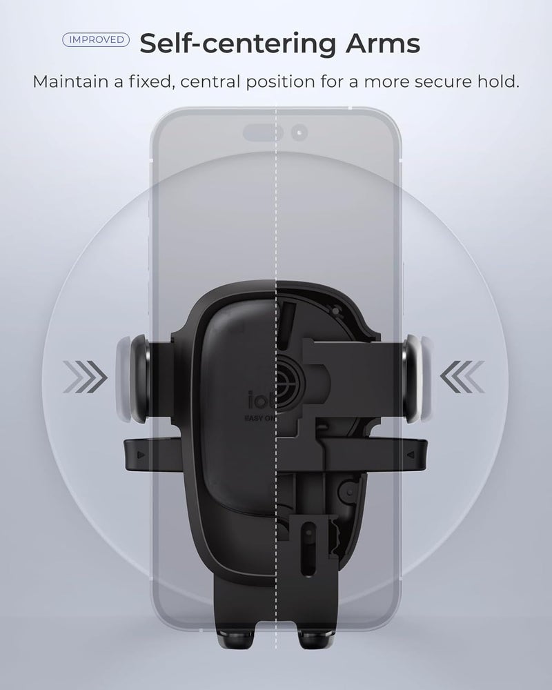 iOttie Easy One Touch Advanced Universal Car Mount Dashboard & Windshield Suction Cup Phone Holder for iPhone Samsung, Google, All Smartphones - Image 5