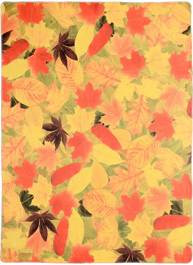 Airycot Digital Printed Fleece TV Blanket Autumn