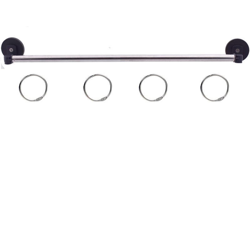 YYST Type A 29" (74CM) Magnetic Anchor Chart Holder Adjustable Magnetic Date Cards Holder Calendar Holder for Kids Crafts, Classroom Calendar, Classroom Decor W O Rings (Black - 1) - Image 1