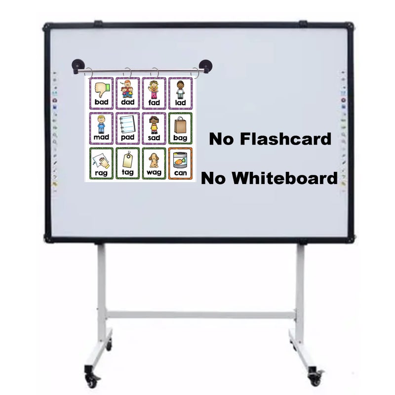 YYST Type A 29" (74CM) Magnetic Anchor Chart Holder Adjustable Magnetic Date Cards Holder Calendar Holder for Kids Crafts, Classroom Calendar, Classroom Decor W O Rings (Black - 1) - Image 5