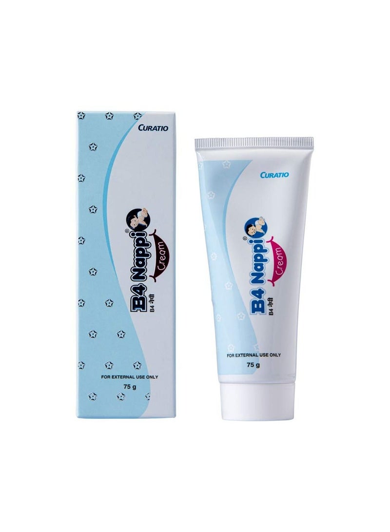 Curatio B4 Nappi cream for babies Diaper Rash Prevention for your newborns - Image 1