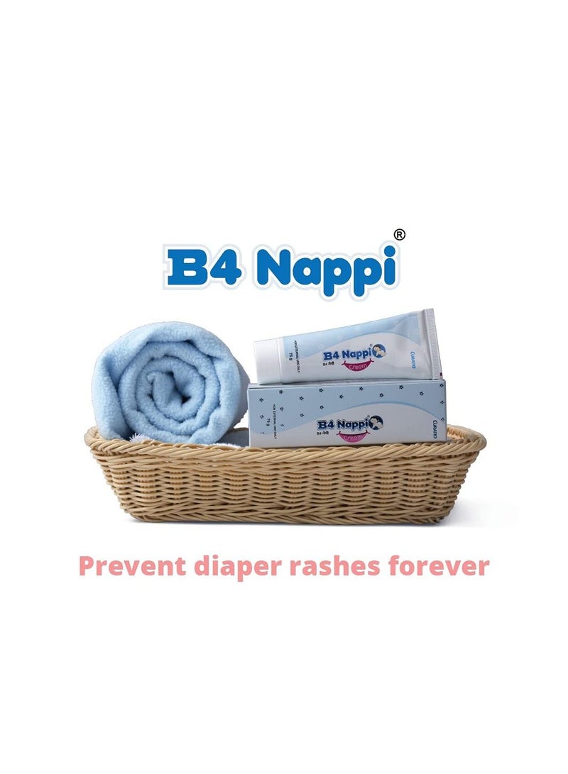 Curatio B4 Nappi cream for babies Diaper Rash Prevention for your newborns - Image 2