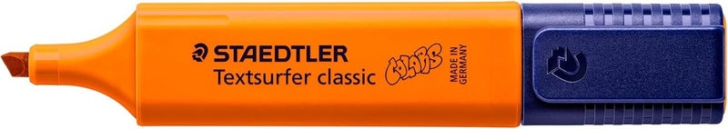 ستدلر مجموعة أقلام التحديد الكلاسيكية Textsurfer من STAEDTLER - برتقالي - Image 3
