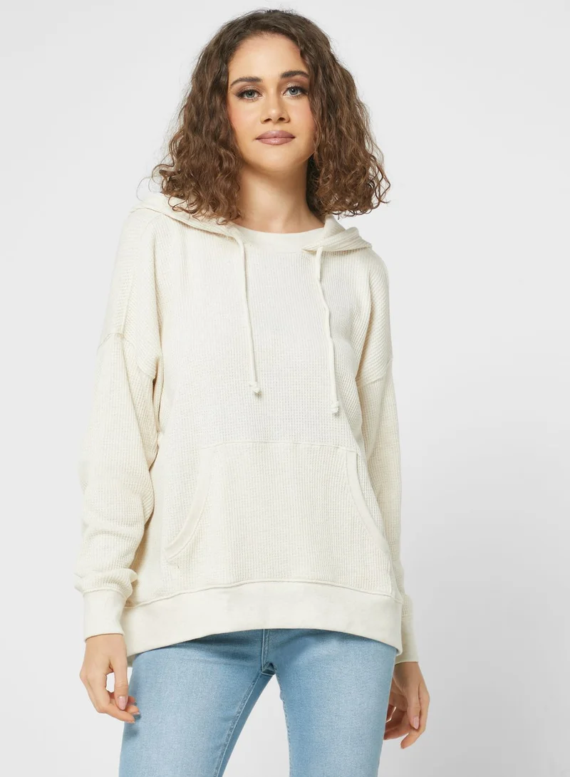 Aerie Drawstring Ribbed Hoodies