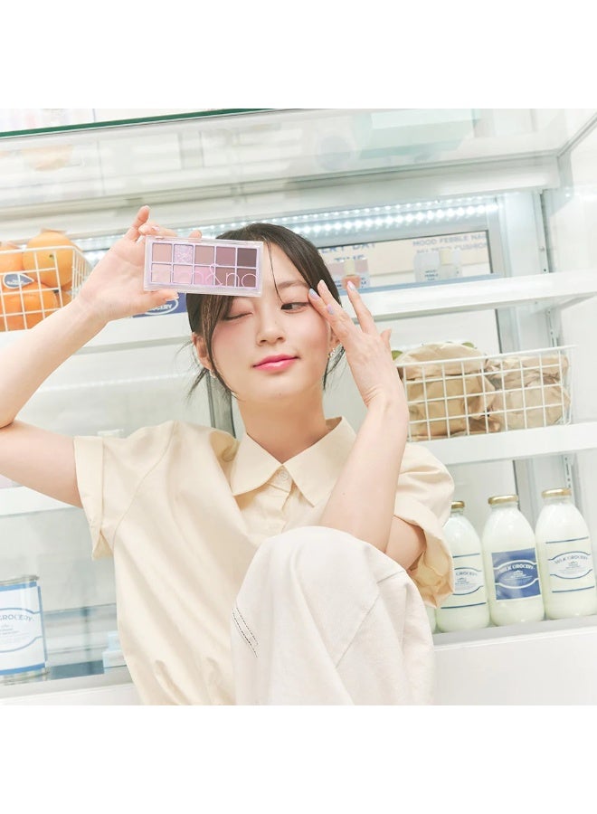 Rom&nd Better Than Palette Milk Grocery Series 09 Dreamy Lilac Garden 7.4g - Image 2