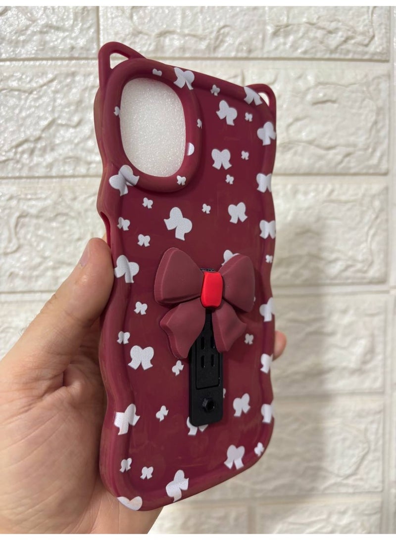 Back Cover With a Bow  Compatible With Phone Samsung A06 - Image 1