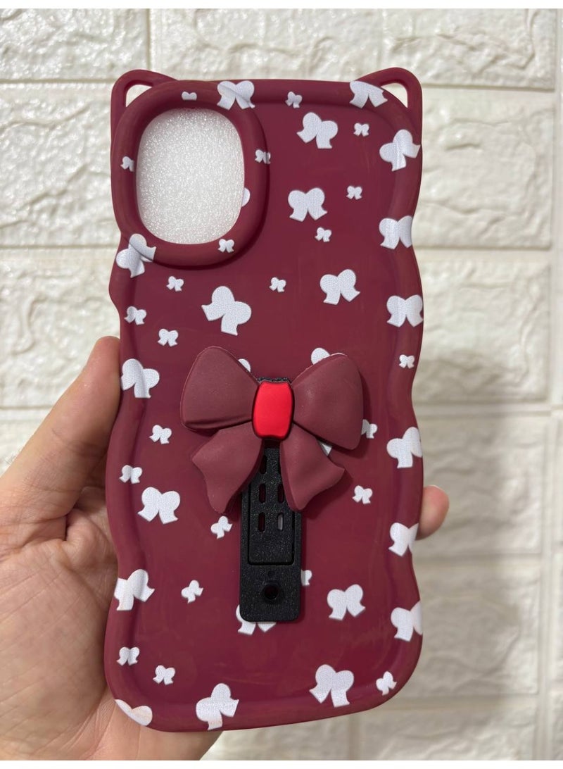 Back Cover With a Bow  Compatible With Phone Samsung A06 - Image 2