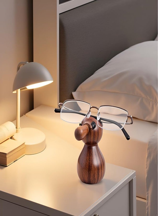 RGrandsons Handmade Wooden Spectacle Specs Eyeglass Holder Stand Display Stand nud Shape. - Image 5