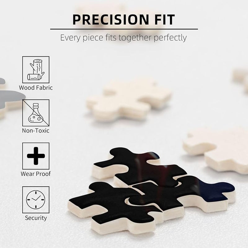 لغز فايا مون تحت الإصبع 1000 قطعة للبالغين ديكور منزلي 29.5 × 19.7 بوصة - Image 5