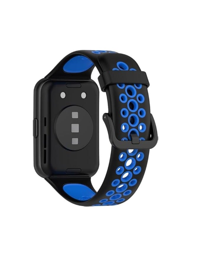 Sports watch band made of high quality silicone, compatible with Huawei Watch Fit 2 - Image 2