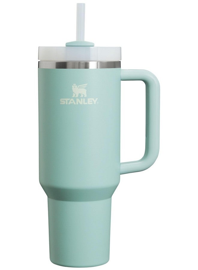 Stanley Stanley Quencher H2.0 Tumbler with Handle & Straw 40 oz | Twist On 3-Way Lid | Cupholder Compatible for Travel | Insulated Stainless Steel Cup | BPA-Free | Seafoam  - Image 1