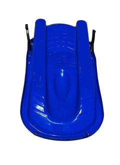 HEXAR Heavy Duty Outdoor Sports Plastic Skiing Boards Sled Luge Snow Grass Sand Board Ski Pad Snowboard With Rope For 2 People, Size - 108x47x34cm  - Image 5