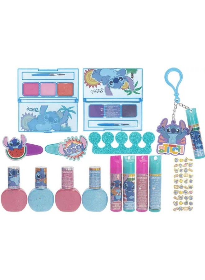 Townley Girl Disney Lilo & Stitch Stitch Furry Cosmetic Gift Bag Set (12 Pieces) - Image 2