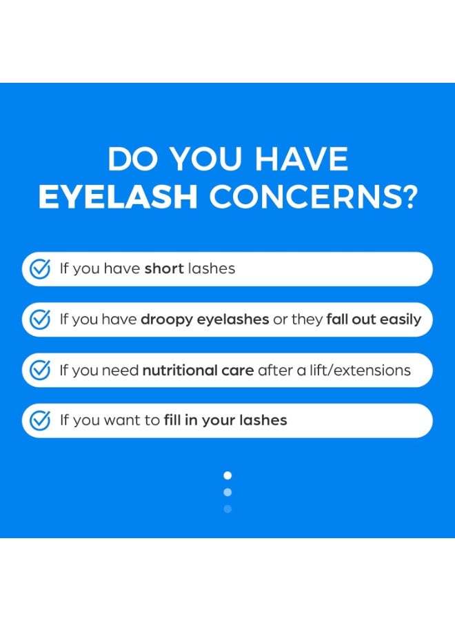 Seapuri سيروم تعزيز الرموش من لاشروم | سيروم نمو الرموش مع الكافيين، الببتيد والبيوتين | لرموش أطول وأكثر كثافة | فرشاة مزدوجة لتطبيق دقيق وكامل | غير مهيج، للاستخدام اليومي - Image 4