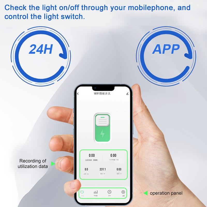 Intelligent Switch ST-63T: Timer & Cycle Setting, Mobile Remote Control - Voice Control Compatible, Easy Install for Home Smart Automation - Image 5