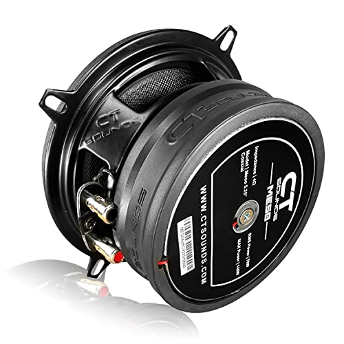 CT Sounds Meso 5.25” 280 Watt 2-Way Premium Coaxial Car Speakers, Pair - Image 4