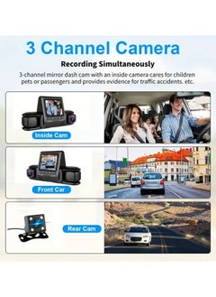 FPC IPS Screen 1080P Full HD Dash Cam, Night Vision Car DVR, Vehicle Black Box Recorder, Car Accessories  - Image 3