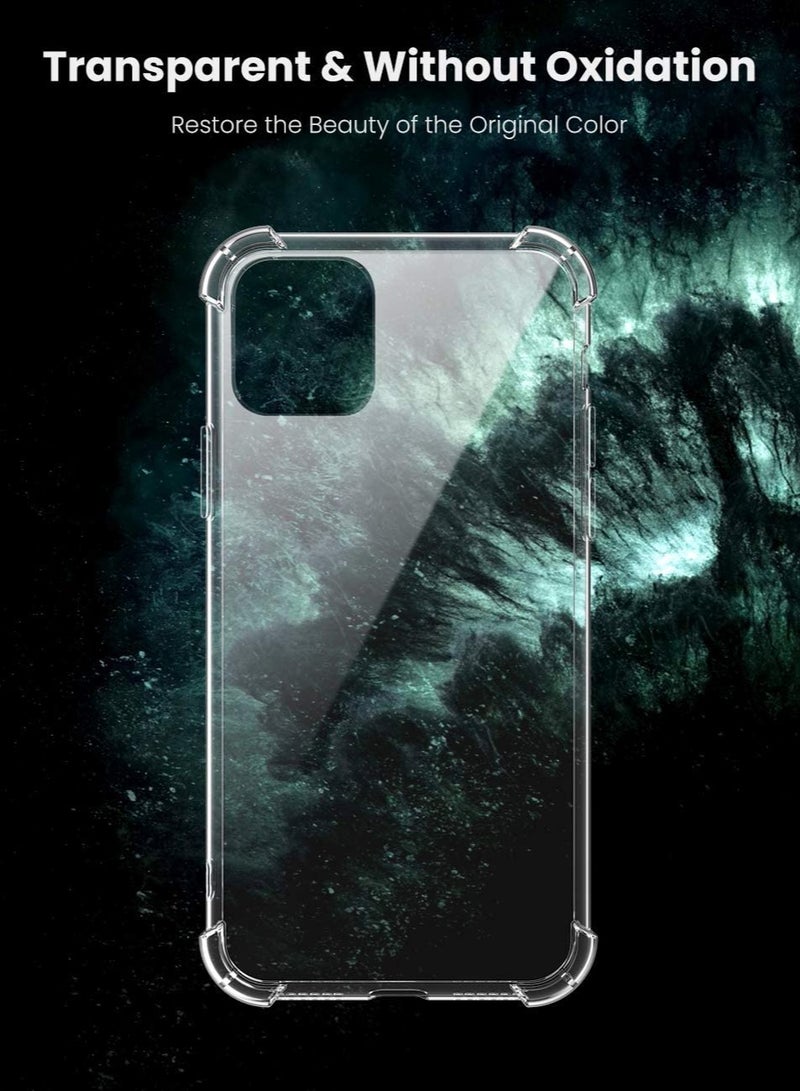 DUSALA Anti Scratch Shock Absorption Case Cover with Tempered Glass and Charging Cable for Apple iPhone 11 Pro - Image 5