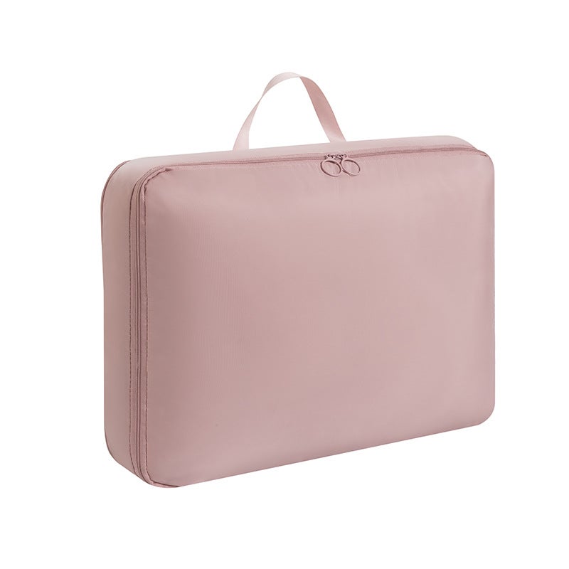 Down Jacket Compression Storage Bag Pink Large