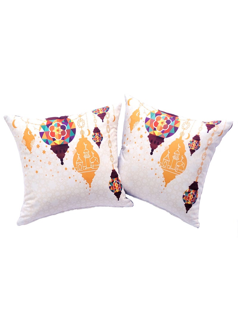Alwan Set of 2 Ramadan Kareem Cushion Covers - Image 1