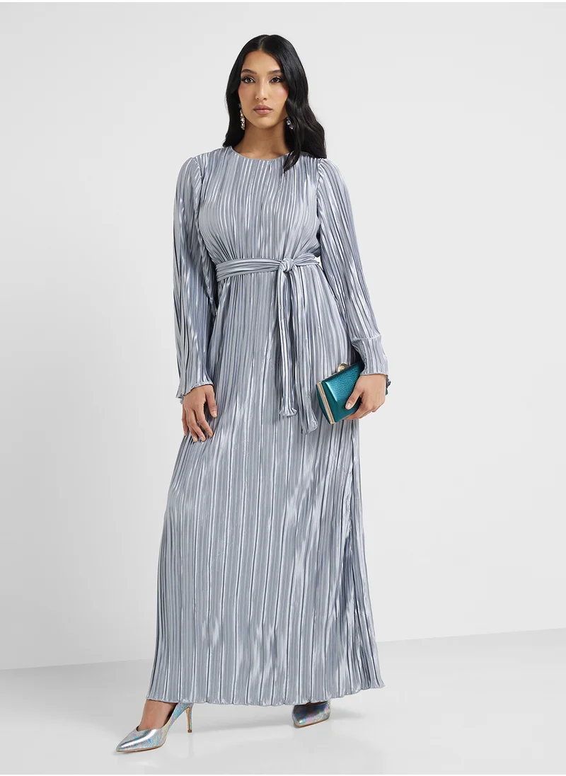 Khizana Pleated Dress