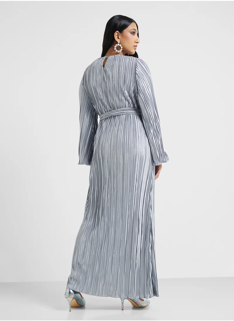 Khizana Pleated Dress