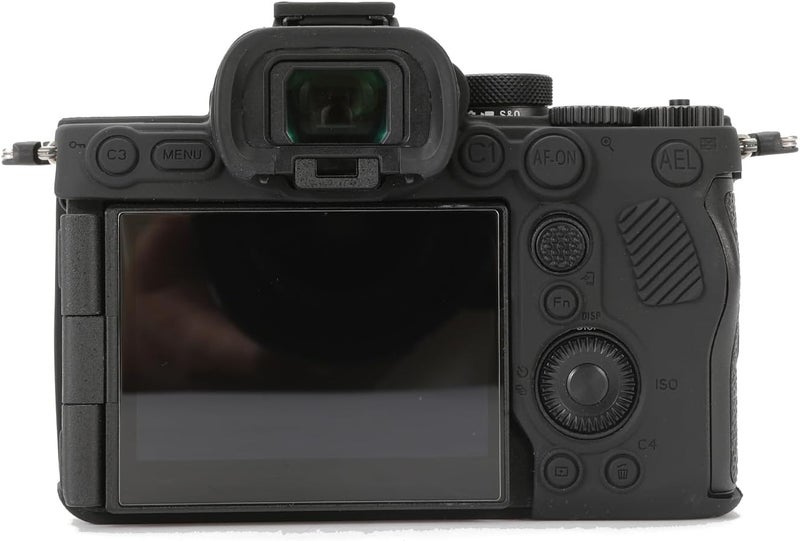 Rieibi حافظة ريبى لكاميرا سوني A7RV، حافظة واقية من السيليكون الناعم لكاميرا سوني A7R5/A7R V/ألفا 7R V/A7RV/A7R 5/A7RM5، حافظة كاميرا A7 RV خفيفة الوزن، غلاف جسم الكاميرا - أسود - Image 2