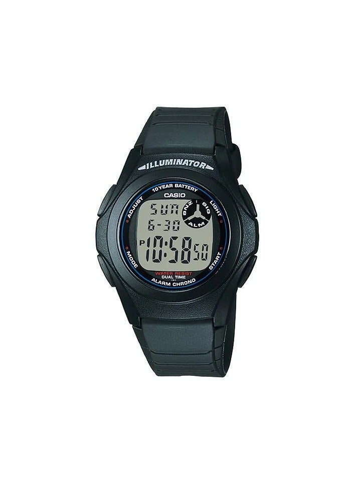CASIO STANDARD DIGITAL MEN WATCH F-200W-1ADF - Image 1