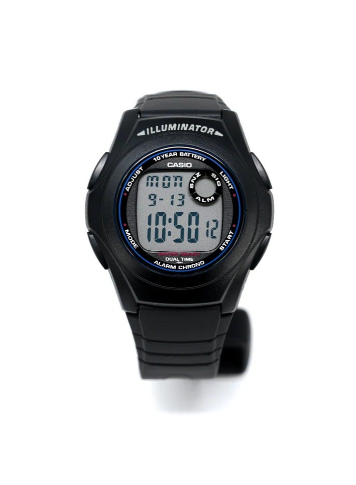 CASIO STANDARD DIGITAL MEN WATCH F-200W-1ADF - Image 4