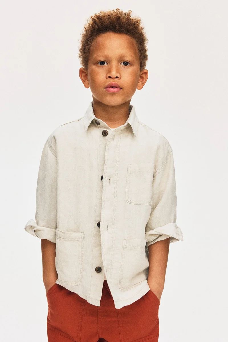 H&M Linen overshirt