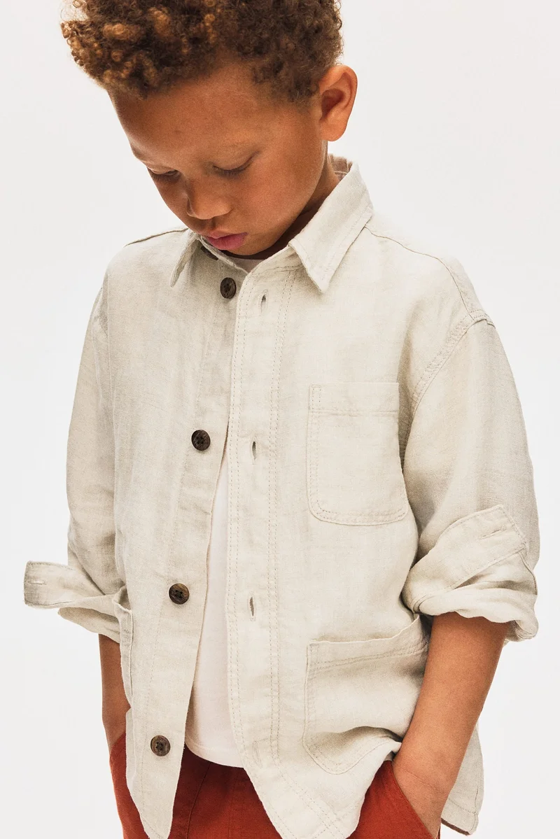 H&M Linen overshirt