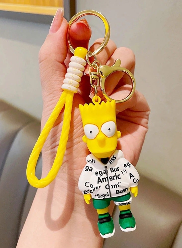 The Simpsons Family Keychain